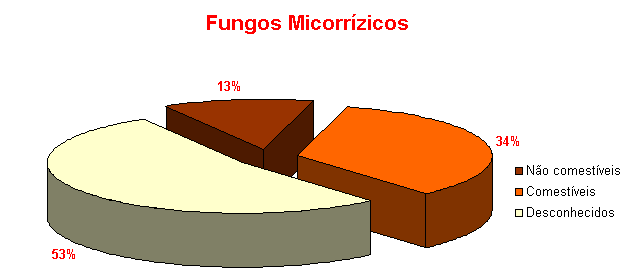 Fungos micorrzicos (comestveis e no comestveis)