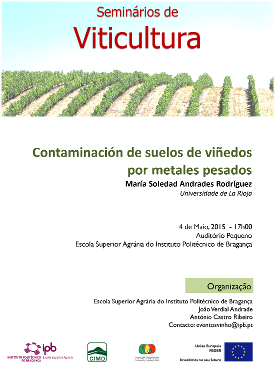 Cartaz Seminários de Viticultura2015
