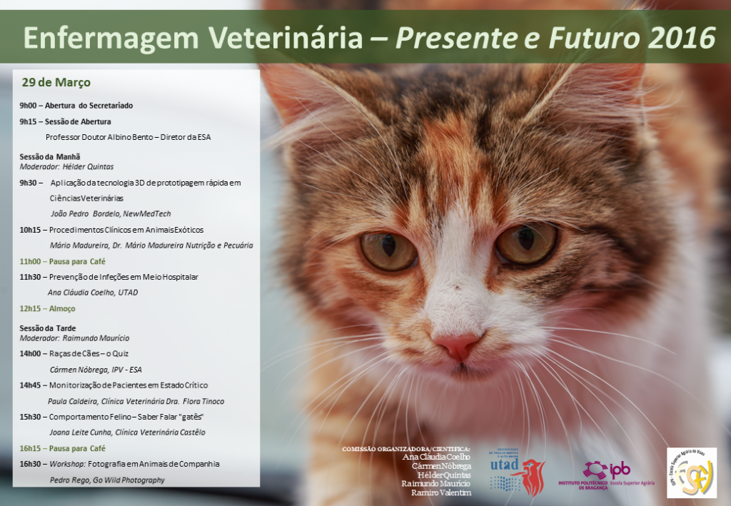 Enfermagem Veterinária – Presente e Futuro 2016