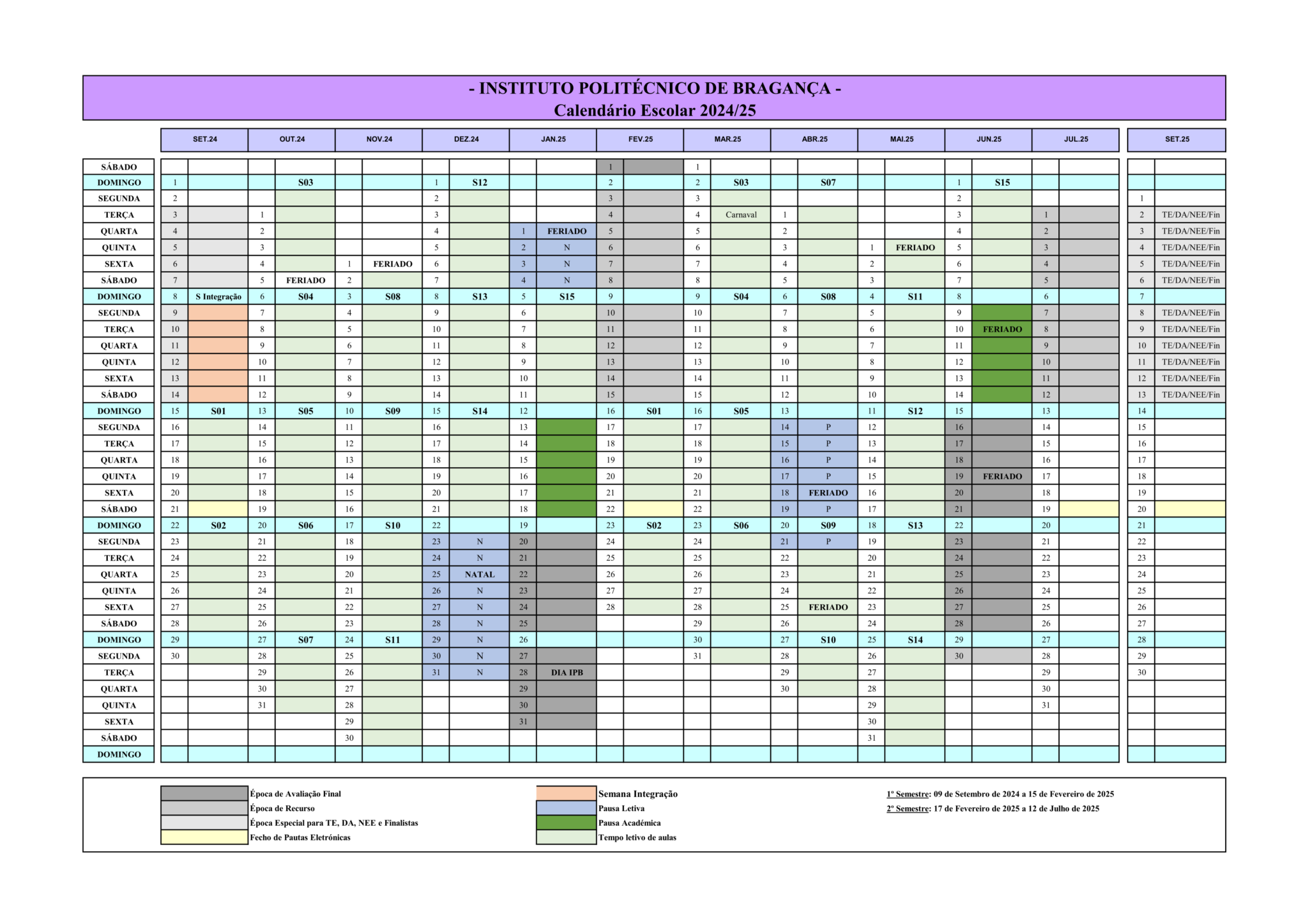 Calendario académico esap 2024 3
